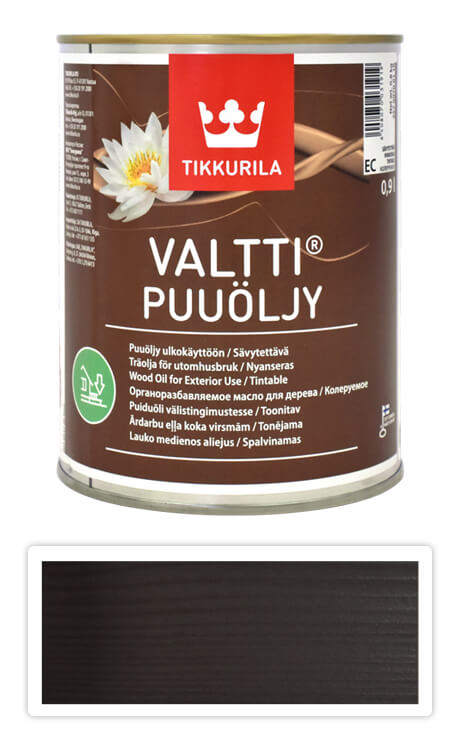 TIKKURILA Valtti wood oil - olej na terasy a nábytek 0.9 l Karhu 5074