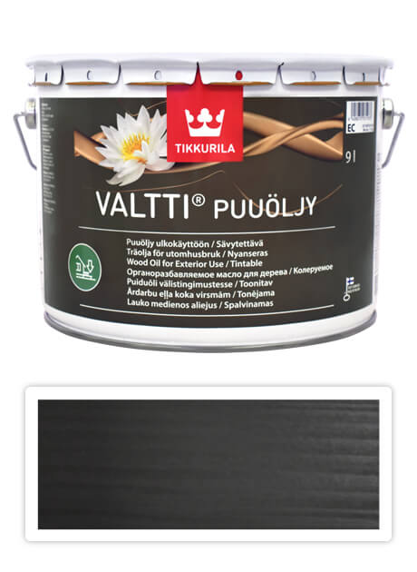 TIKKURILA Valtti wood oil - olej na terasy a nábytek 9 l Turve 5088