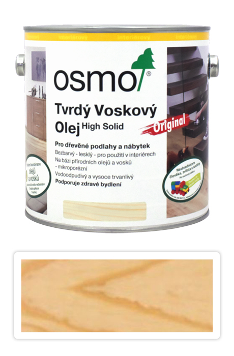 Tvrdý voskový olej OSMO 2