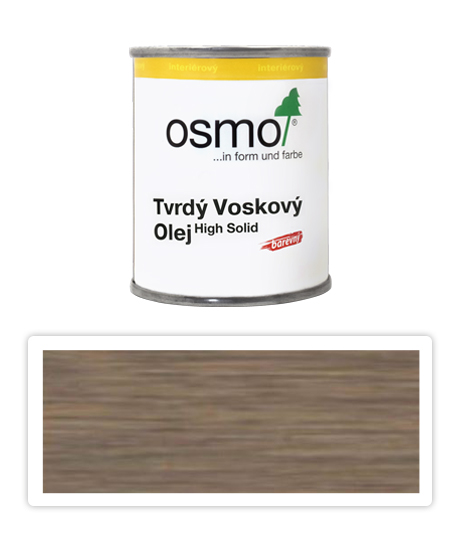 Tvrdý voskový olej OSMO barevný 0.125l Grafit 3074