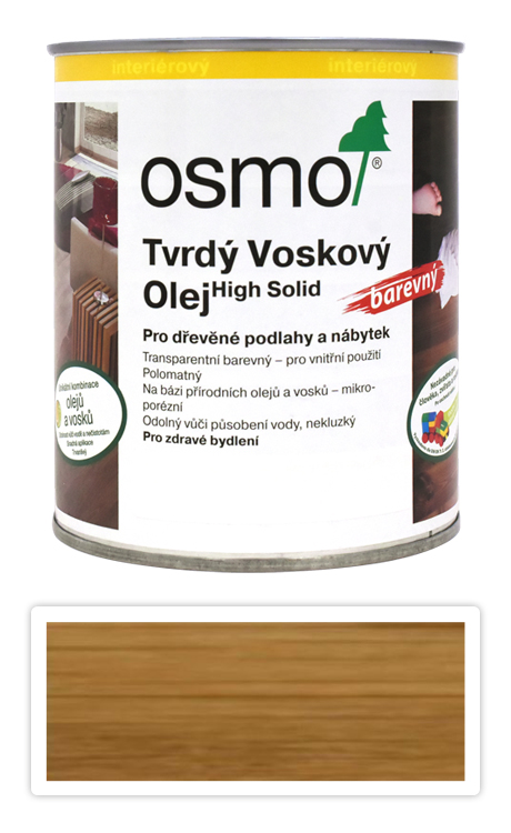 Tvrdý voskový olej OSMO barevný  0
