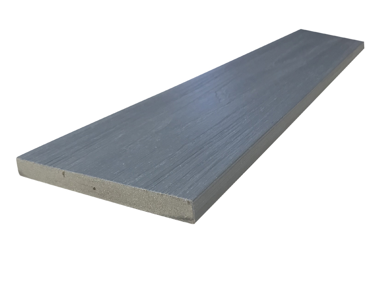 WPC dřevoplastové plotovky Dřevoplus Profi rovné 15x138x1000 - Grey (šedá)