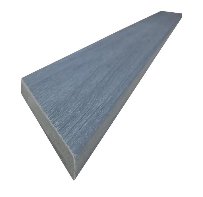 WPC dřevoplastové plotovky Dřevoplus Profi zkosená 15x80x1500 - Grey (šedá)