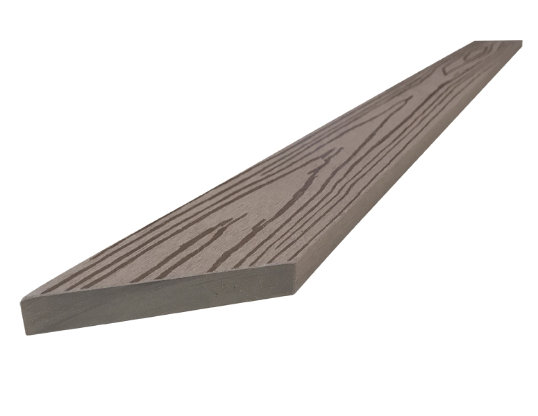 WPC dřevoplastové plotovky Dřevoplus Standard zkosené 15x70x1000 - Bangkirai