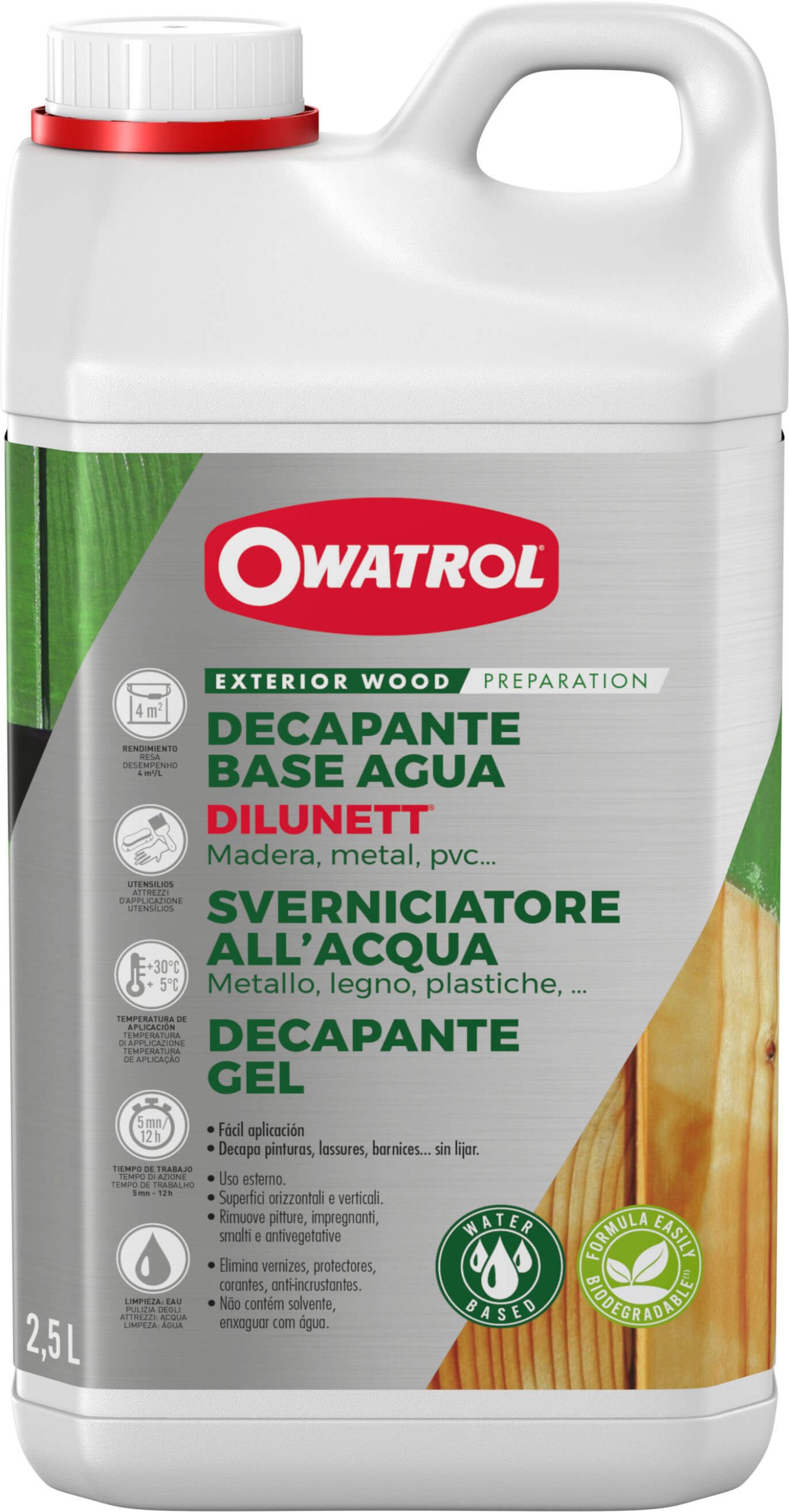 OWATROL Net-trol - čistič a odšeďovač Gel 2.5 l