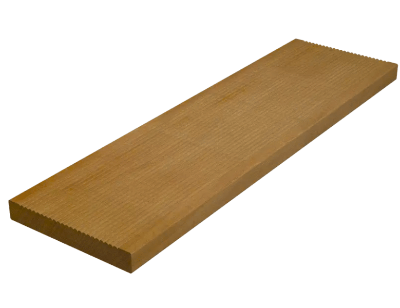 Terasová prkna 21x145x3950 Garapa - povrch jemná drážka