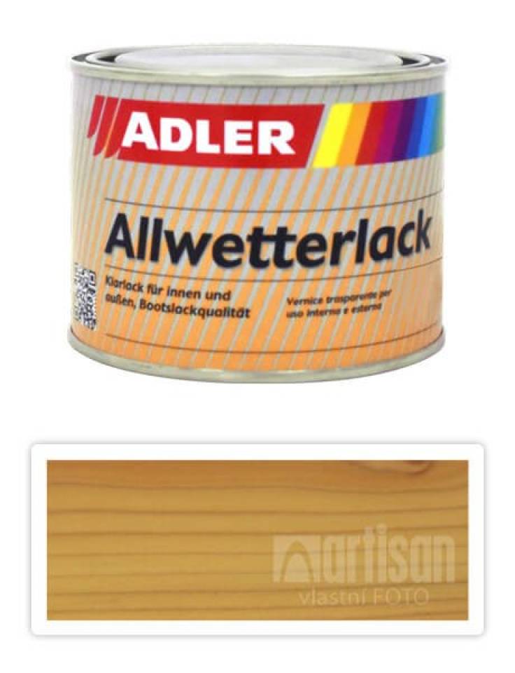 ADLER Allwetterlack - lodní lak z umělé pryskyřice 0.375 l Bezbarvý lesk 50020