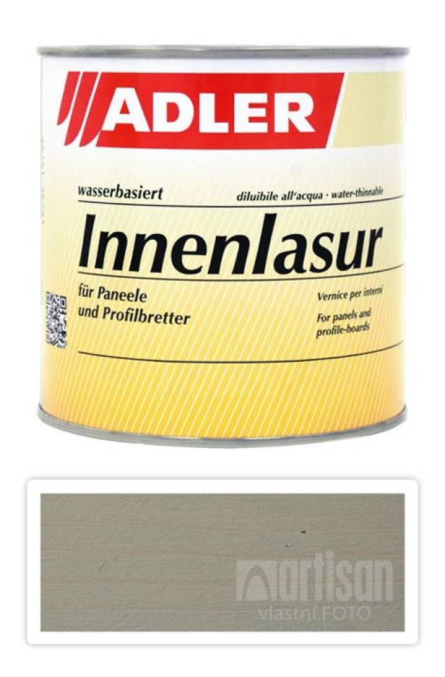 ADLER Innenlasur UV 100 - přírodní lazura na dřevo pro interiéry 0.75 l Atelier ST 14/3