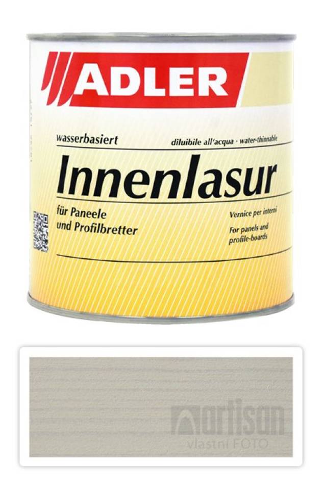 ADLER Innenlasur UV 100 - přírodní lazura na dřevo pro interiéry 0.75 l Coco ST 08/1