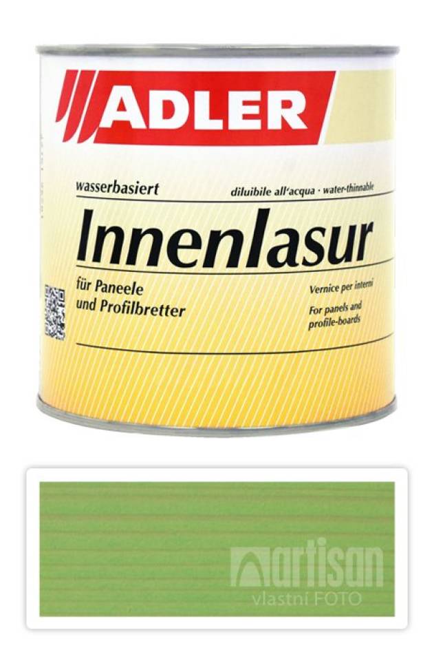 ADLER Innenlasur UV 100 - přírodní lazura na dřevo pro interiéry 0.75 l Odysseus Hoffnung ST 12/2