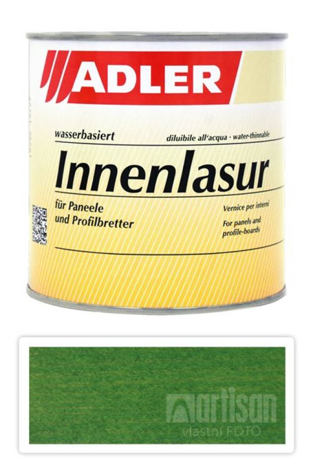 ADLER Innenlasur UV 100 - přírodní lazura na dřevo pro interiéry 0.75 l Tikal ST 07/3