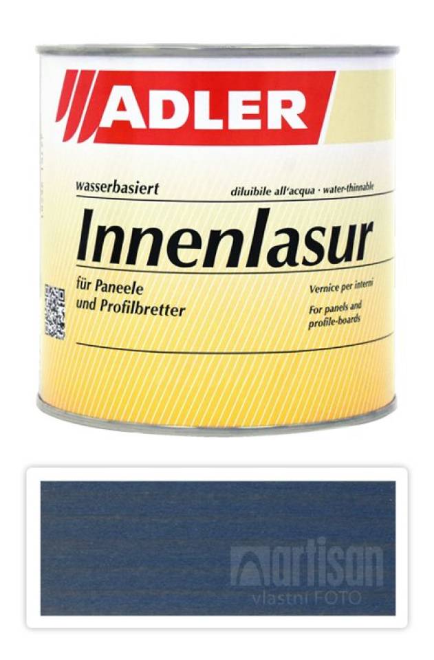 ADLER Innenlasur UV 100 - přírodní lazura na dřevo pro interiéry 0.75 l Tulum ST 07/2