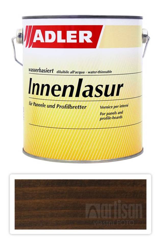 ADLER Innenlasur UV 100 - přírodní lazura na dřevo pro interiéry 2.5 l Dammerung ST 03/5