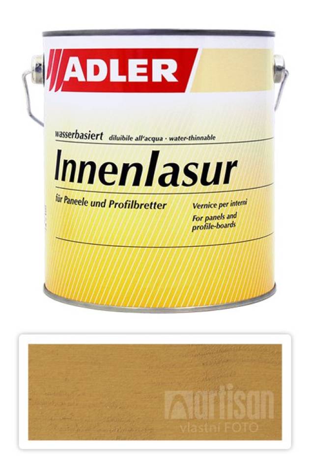 ADLER Innenlasur UV 100 - přírodní lazura na dřevo pro interiéry 2.5 l Heart Of Gold ST 01/2