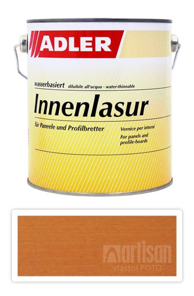 ADLER Innenlasur UV 100 - přírodní lazura na dřevo pro interiéry 2.5 l Tukan ST 08/3