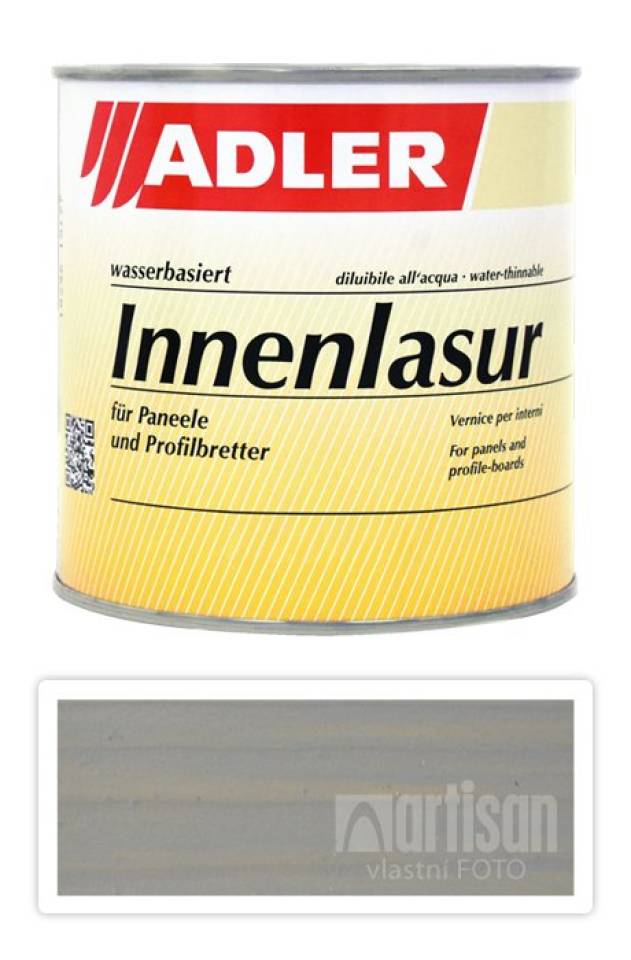 ADLER Innenlasur - vodou ředitelná lazura na dřevo pro interiéry 0.75 l Meteor LW 14/1