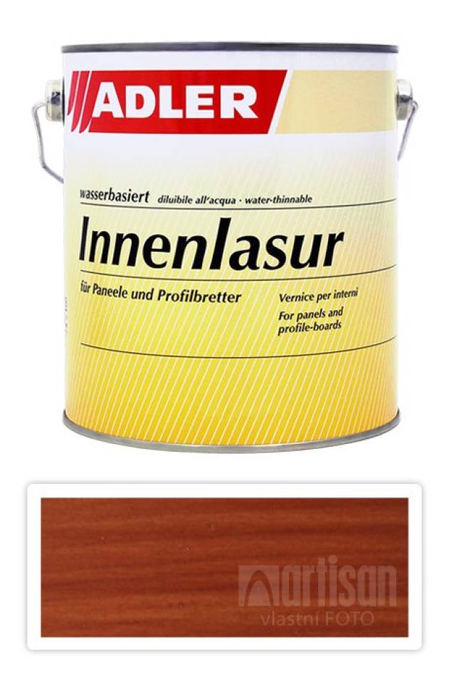 ADLER Innenlasur - vodou ředitelná lazura na dřevo pro interiéry 2.5 l Brine LW 10/5
