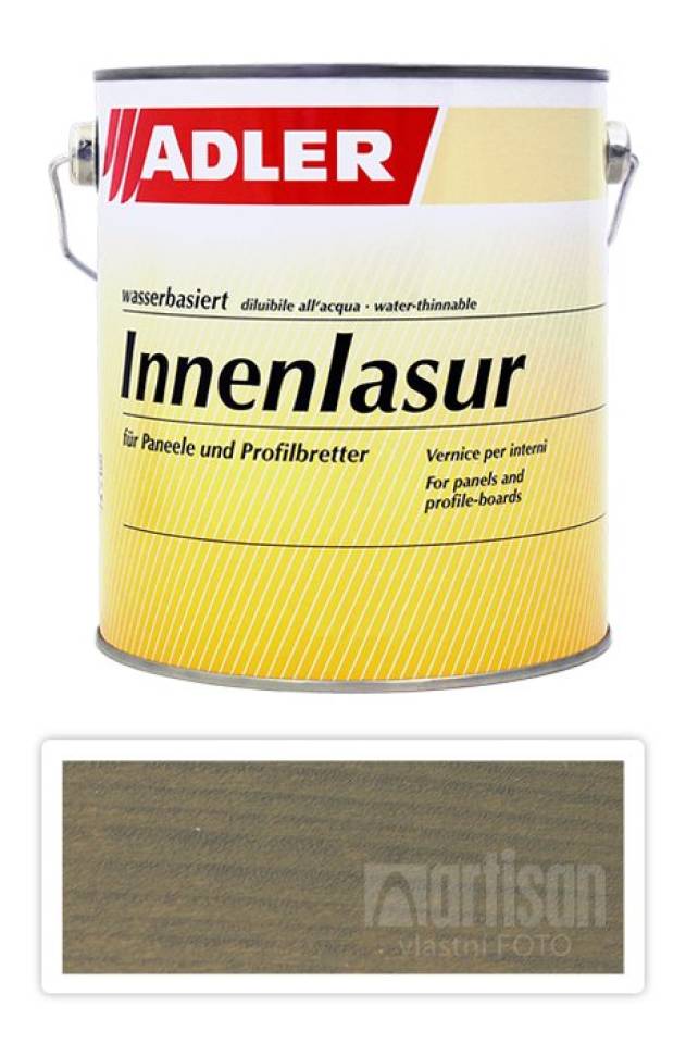ADLER Innenlasur - vodou ředitelná lazura na dřevo pro interiéry 2.5 l Matrix ST 04/4