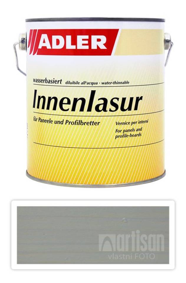 ADLER Innenlasur - vodou ředitelná lazura na dřevo pro interiéry 2.5 l Natale LW 13/1
