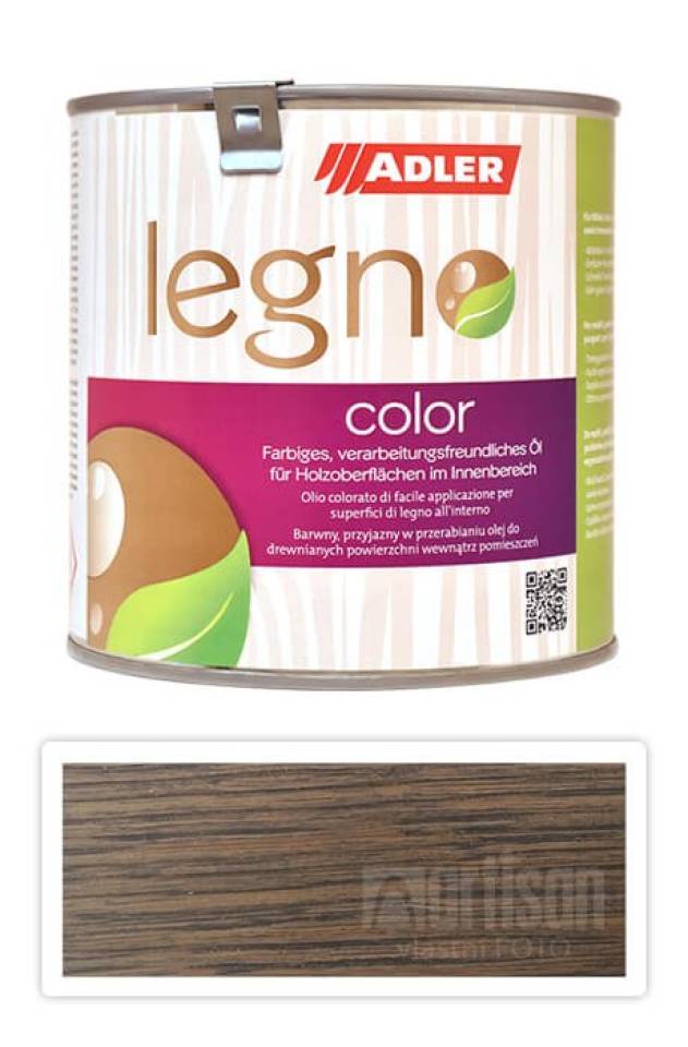 ADLER Legno Color - zbarvující olej pro ošetření dřevin 0.75 l SK 23