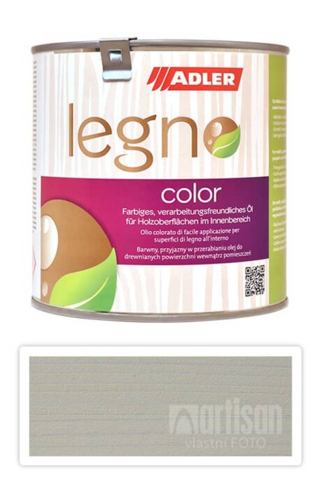 ADLER Legno Color - zbarvující olej pro ošetření dřevin 0.75 l Salam Aleikum ST 14/2