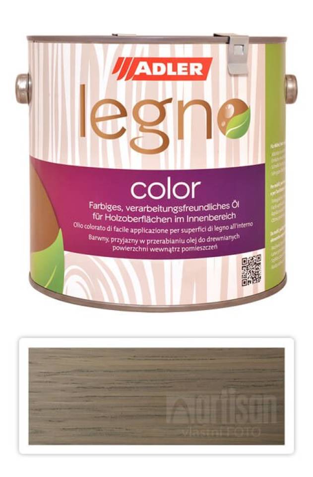ADLER Legno Color - zbarvující olej pro ošetření dřevin 2.5 l SK 03
