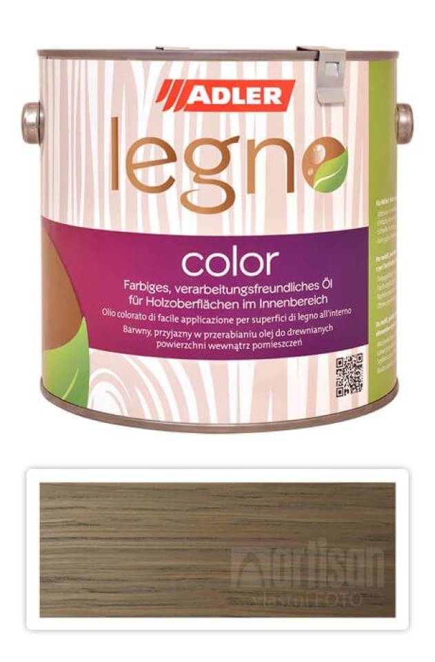 ADLER Legno Color - zbarvující olej pro ošetření dřevin 2.5 l SK 04