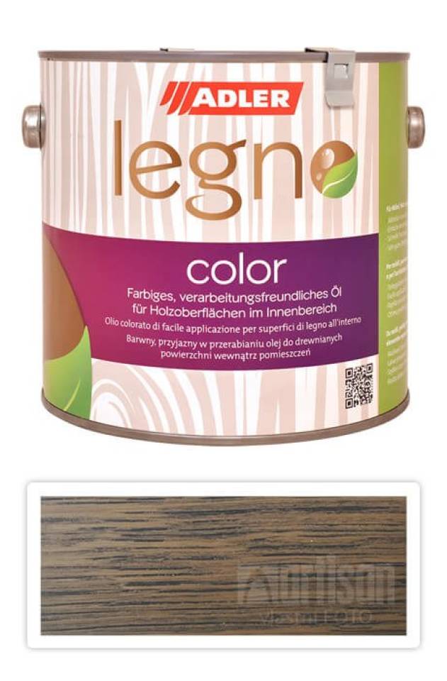ADLER Legno Color - zbarvující olej pro ošetření dřevin 2.5 l SK 14