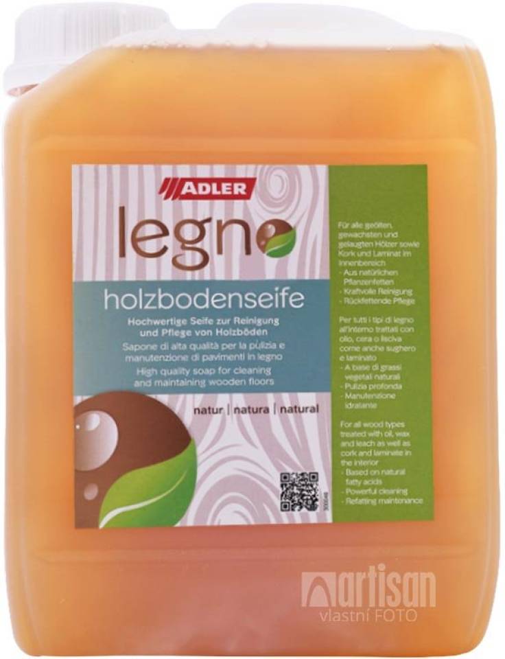 ADLER Legno Holzbodenseife - údržbové mýdlo 2.5 l
