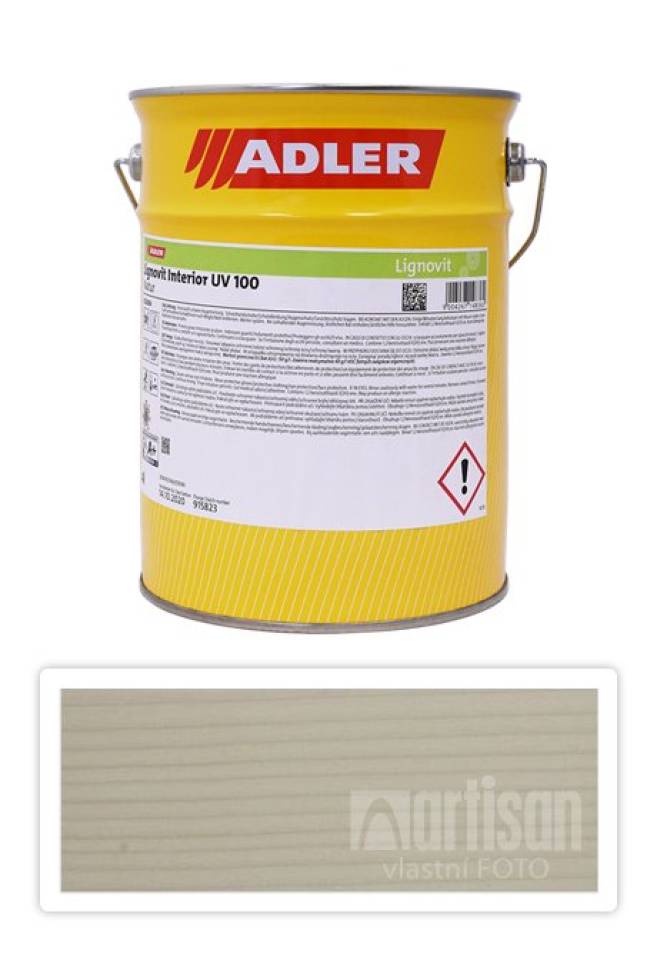 ADLER Lignovit Interior UV 100 - vodou ředitelná lazura na dřevo pro interiéry 4 l Mont Blanc 53956