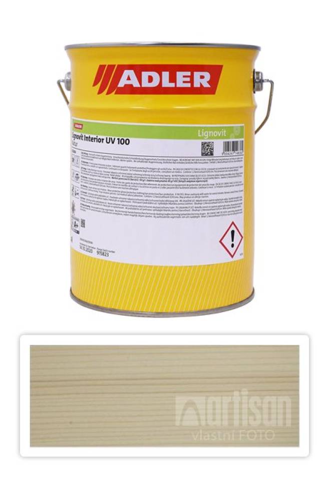 ADLER Lignovit Interior UV 100 - vodou ředitelná lazura na dřevo pro interiéry 4 l Zugspitze 53962