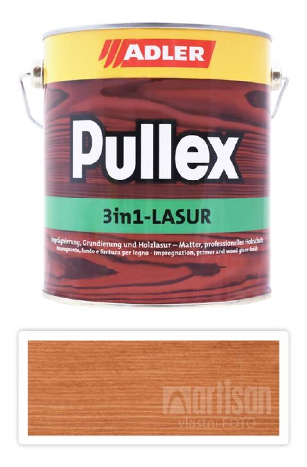 ADLER Pullex 3in1 Lasur - tenkovrstvá impregnační lazura 2.5 l Borovice 4435050046