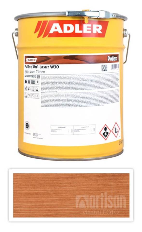 ADLER Pullex 3in1 Lasur - tenkovrstvá impregnační lazura 9.5 l Borovice 4435050046