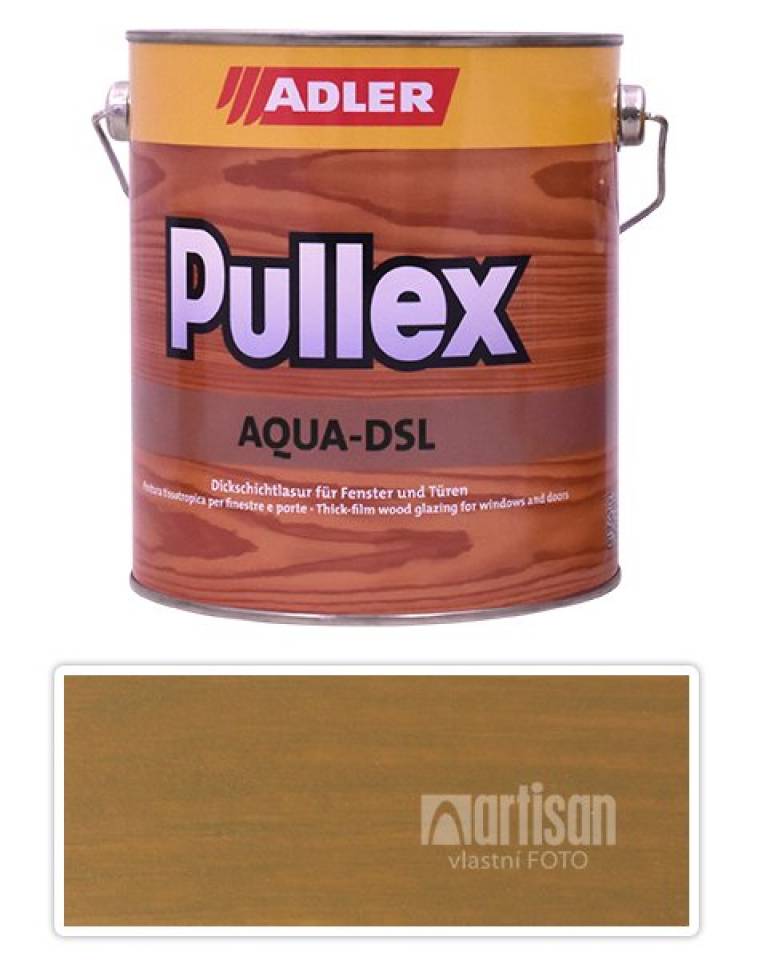 ADLER Pullex Aqua DSL - vodou ředitelná lazura na dřevo 2.5 l Hexenbesen LW 04/2
