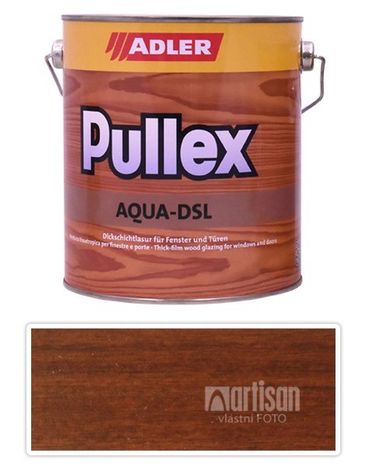 ADLER Pullex Aqua DSL - vodou ředitelná lazura na dřevo 2.5 l Holzweg LW 04/4