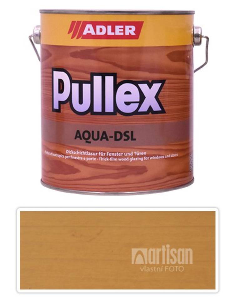 ADLER Pullex Aqua DSL - vodou ředitelná lazura na dřevo 2.5 l Whisper LW 04/1