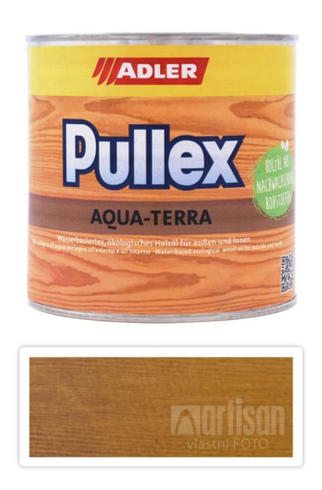 ADLER Pullex Aqua Terra - ekologický olej 0.75 l Dub 50044