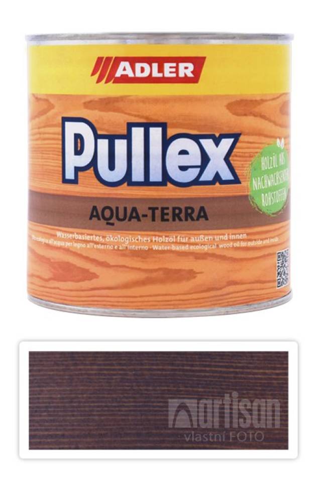 ADLER Pullex Aqua Terra - ekologický olej 0.75 l Palisander 50050