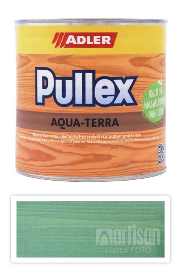 ADLER Pullex Aqua Terra - ekologický olej 0.75 l Zelená RAL 6018
