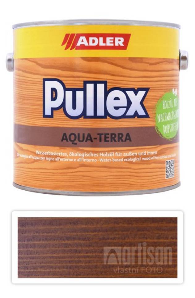 ADLER Pullex Aqua Terra - ekologický olej 2.5 l Ořech 50049