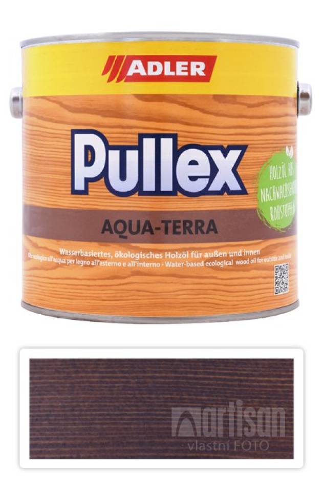 ADLER Pullex Aqua Terra - ekologický olej 2.5 l Palisander 50050