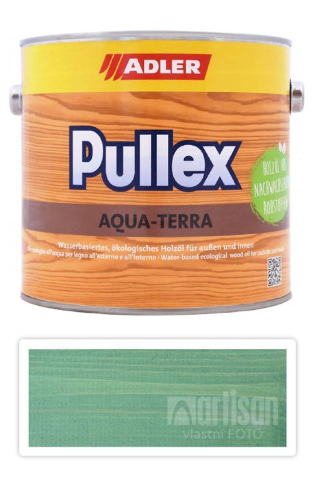 ADLER Pullex Aqua Terra - ekologický olej 2.5 l Zelená RAL 6018