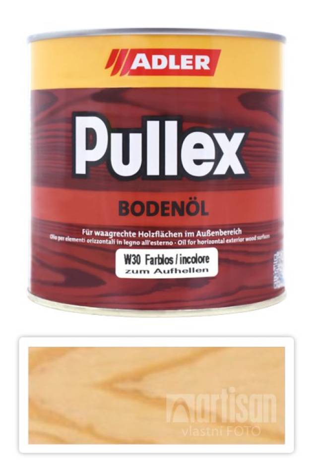 ADLER Pullex Bodenöl - terasový olej 0.75 l Bezbarvý 50546