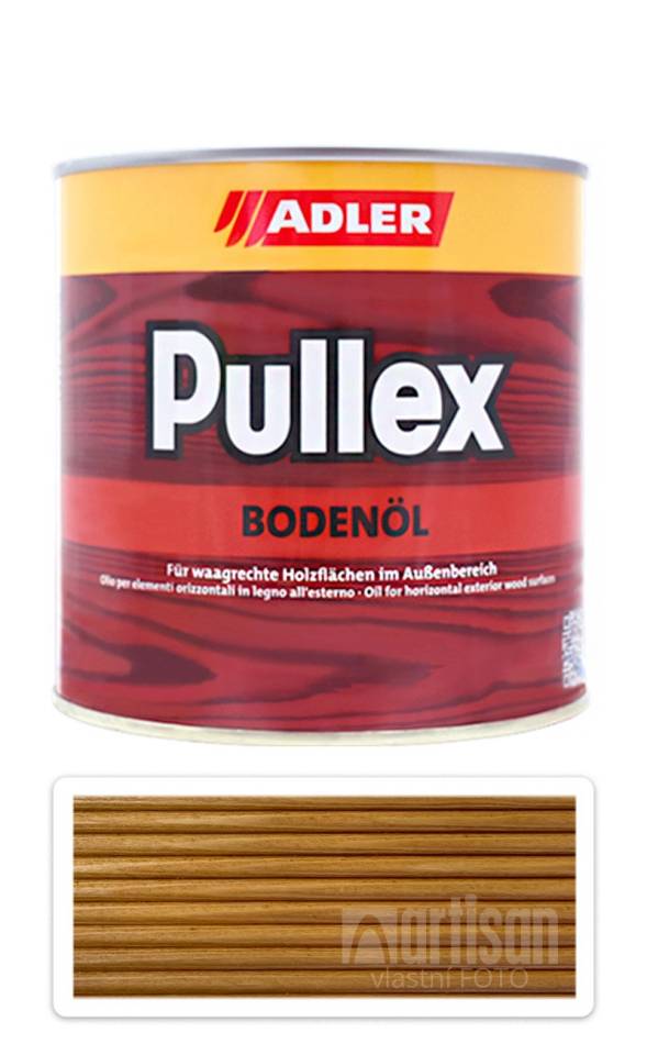 ADLER Pullex Bodenöl - terasový olej 0.75 l Modřín 50547