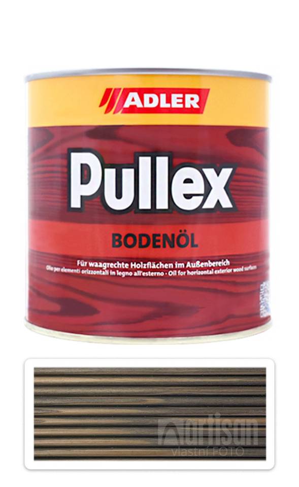 ADLER Pullex Bodenöl - terasový olej 0.75 l Tmavě šedý
