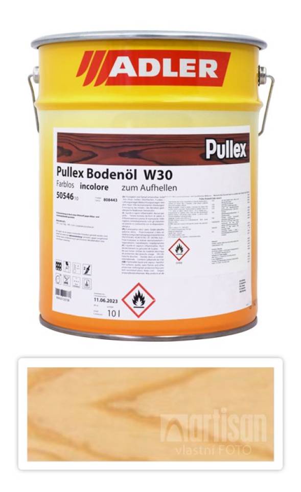 ADLER Pullex Bodenöl - terasový olej 10 l Bezbarvý 50546