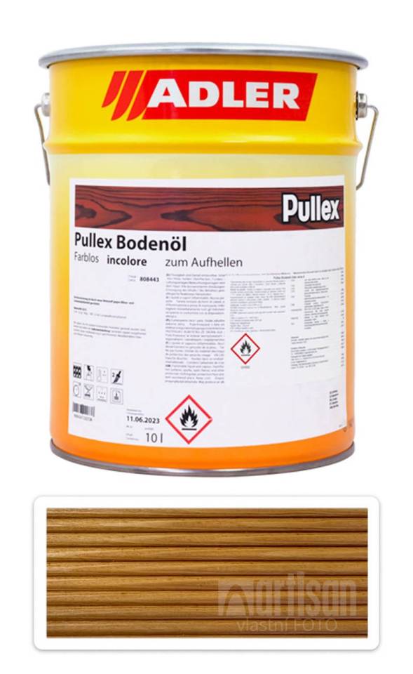 ADLER Pullex Bodenöl - terasový olej 10 l Modřín 50547