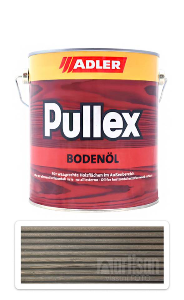 ADLER Pullex Bodenöl - terasový olej 2.5 l Šedý