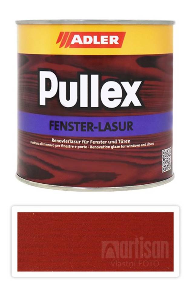 ADLER Pullex Fenster Lasur - renovační lazura na okna a dveře 0.75 l Ara ST 08/5