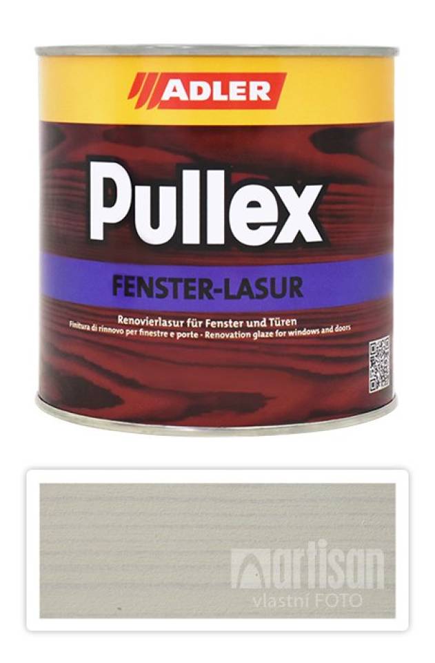 ADLER Pullex Fenster Lasur - renovační lazura na okna a dveře 0.75 l Coco ST 08/1